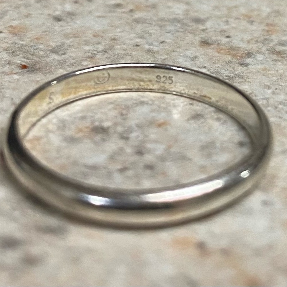 925 Sterling Silver Stackable Ring Set | Size 7–7.25 Bands | Minimalist Jewelry - Picture 8 of 9